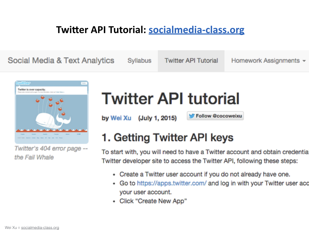 Twitter API Tutorial